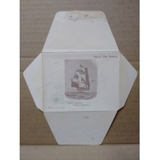 ARGENTINA ENTERO POSTAL GJ SZC-14B-15-C SOBRE CARTA MEMORANDUM POSTAL CON VISTA INTERIOR DE BARCOS NUEVO U$ 25